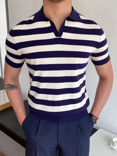 Summer Men Polo Shirts Short Sleeve