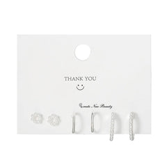 Simple, Cute, and Exquisite Mini Earrings Set