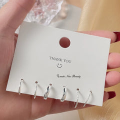 Simple, Cute, and Exquisite Mini Earrings Set