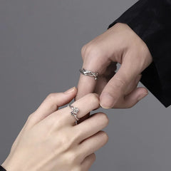 Fashion Rose Couple Rings