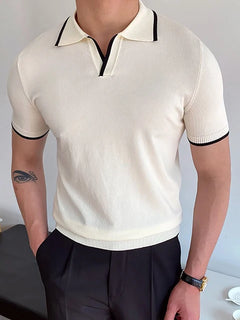 Summer Men Polo Shirts Short Sleeve