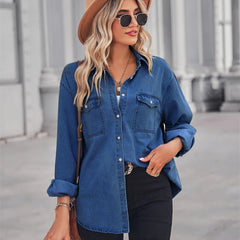 Slim Fit Denim Shirt