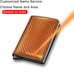 Carbon Fiber Card Holder Wallets